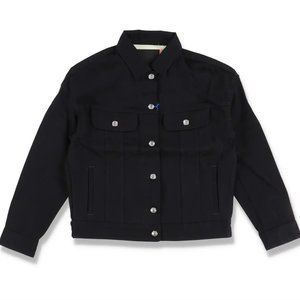 Acne Studios Bla Konst Lamp Denim Jacket Black Sz 34 Small
